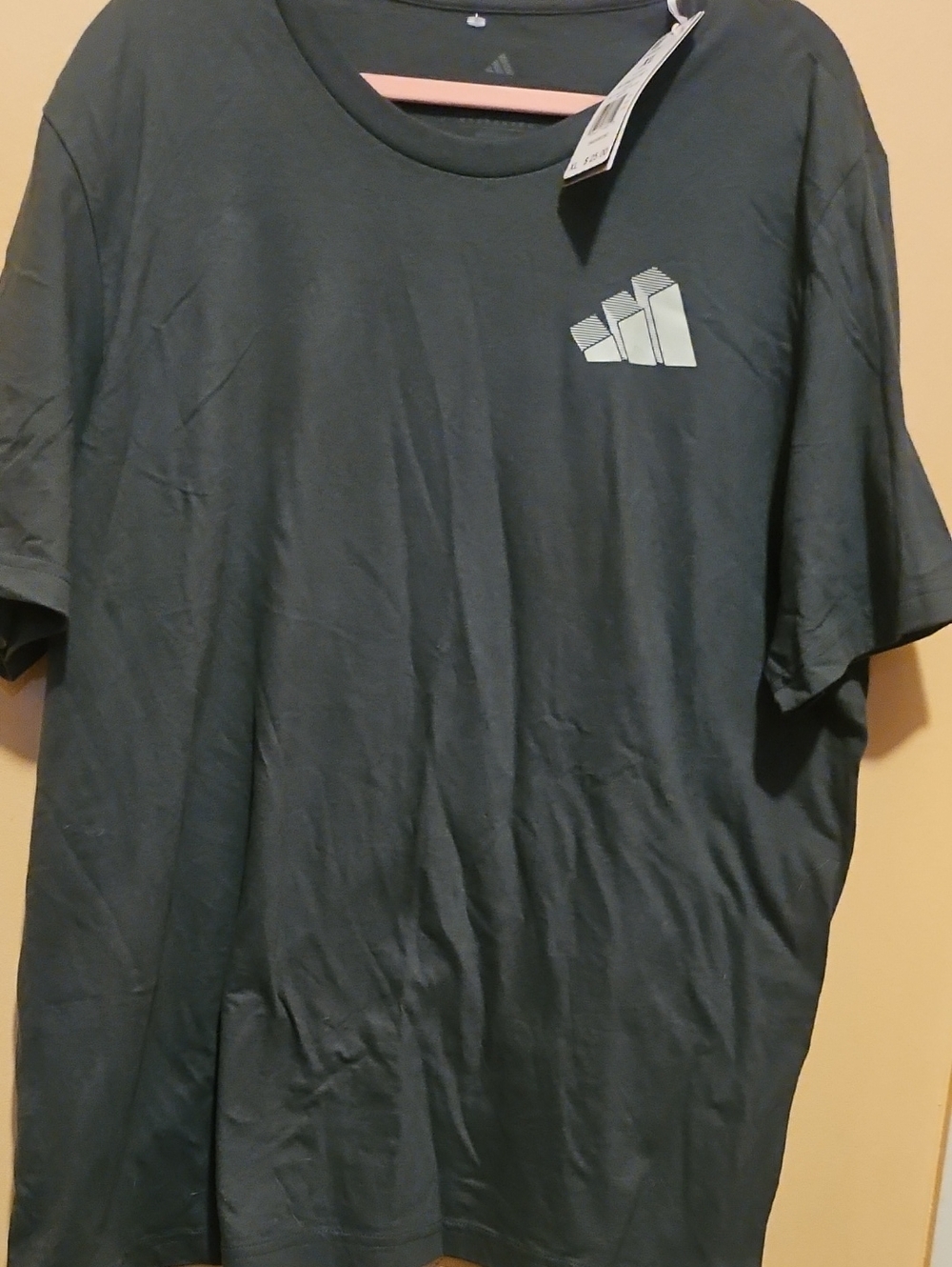 Adidas Dark Gray Short-Sleeve Tee